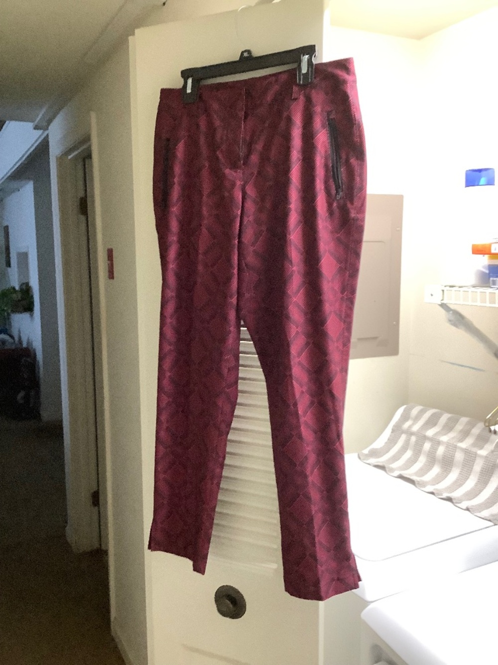 Slazenger Golf Pants, Size 2, Red